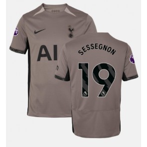 Tottenham Hotspur Ryan Sessegnon #19 Rezervni Dres 2023-24 Kratak Rukavima